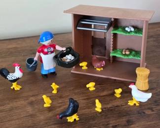 Playmobil Farm Scene With Accessories