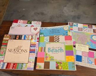 Scrapbook Paper Packs