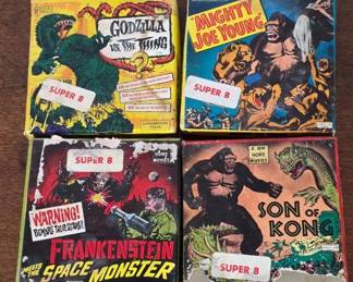 Super 8 Monster-Themed Film Reels