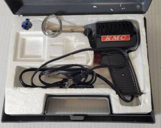 KMC Soldering Gun Kit in Carrying Case