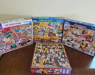 White Mountain Puzzles Assortment
