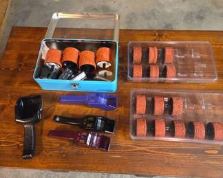 Stampin Up Rubber Texture Rollers With Handles