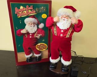 Gemmy Animated Jingle Bell Rock Santa