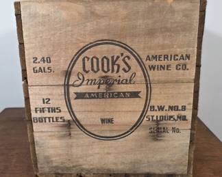 Cook's Imperial American Champagne Crate