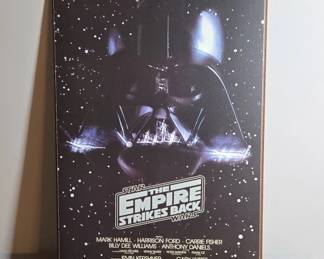 Star Wars Empire Strikes Back Poster Plaque