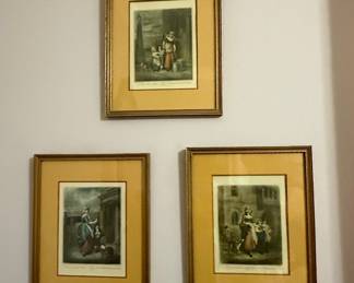 Francis Wheatley 'Cries of London' Framed Prints