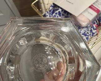 Baccarat Crystal Harcourt Missouri Jam Jar with Lid