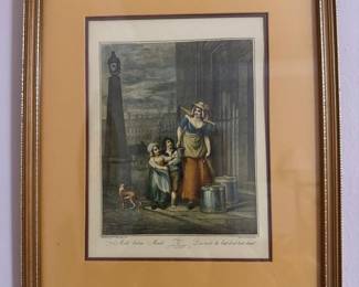 Francis Wheatley 'Cries of London' Framed Prints