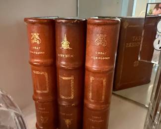 Decorative Faux Leather Book Set (Great Composers & Moby Dick)