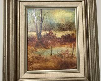 Landscape Painting by J. L. Lengood
