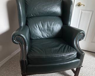 Classic Leather Inc. Wingback Chair