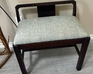 Antique Vanity Stool Bench Ottoman