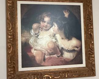 The Calmady Children by Sir Thomas Lawrence (Reproduction)