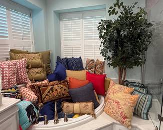 Collection of Designer Throw Pillows