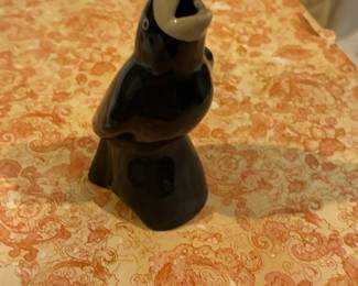 Vintage Ceramic Pie Bird Funnel