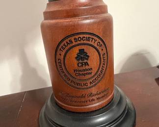Texas Society of CPAs Houston Chapter Lamp