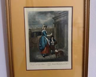 Francis Wheatley 'Cries of London' Framed Prints