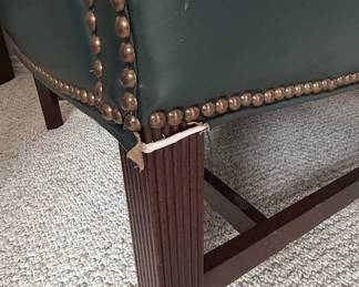 Classic Leather Inc. Wingback Chair