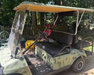 Golf cart new battery works grear