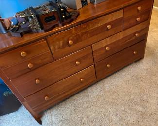 Shaker Style Cherry Wood Dresser