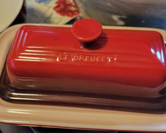 Lecreuset butter dish