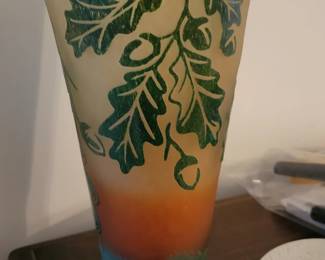 Cameo glass vase