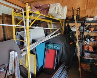 Scaffolding.   
