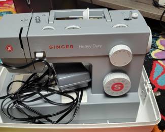 Heavy duty Singer sewing machine