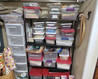More craft supplies