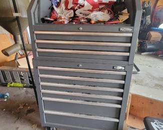 Tool chest.  Hand tools sold separately 