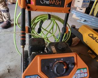 One wash power washer 