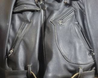 AWESOME women's leather INDIAN motorcycle jacket