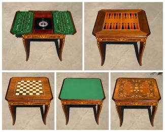 Game Table game tops