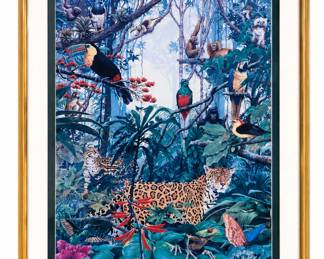 Jungle Leapord Print