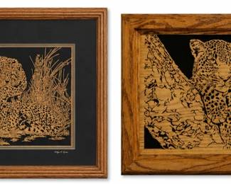 Cheeta Scroll Saw Picture