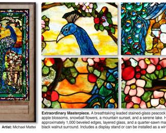 Peacock Window Details and Description
