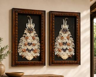 Seashell Flower Mosaics