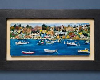 Boat Painting