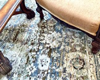 Traditional Carved Accent Chair that Matches the Coffee Table!