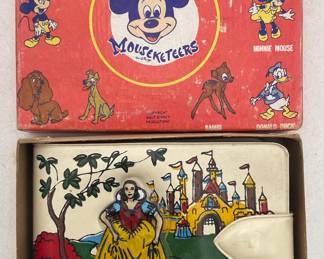 1950's Wallet in Original Box with Mickey Mouse Club Membership Card