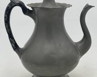 Early Pewter Tea Pot