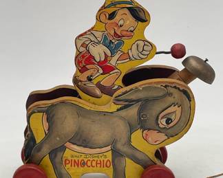 Disney Pinocchio Fisher Price Pull Toy