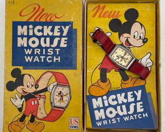 1940's Mickey Mouse Watch in Original Box