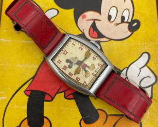 1940's Mickey Mouse Watch in Original Box