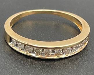 14K Gold Diamond Ring