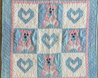Hand Stitched Baby Quilt