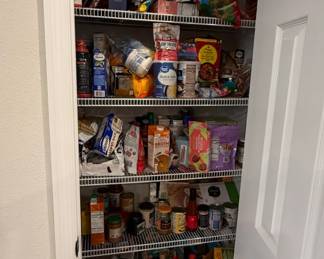 White Wire Pantry Shelving System