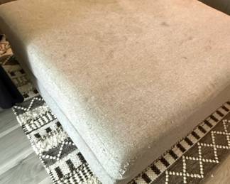 Durango Pewter Ottoman