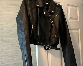 Fashion Nova Faux Leather Moto Jacket