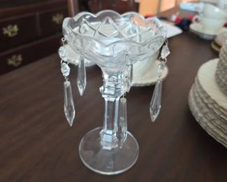 Crystal Candle Holders (2)